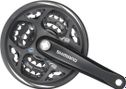 Shimano Altus MT311 3 x 7 / 8v Crankset - 42/32/22 Teeth Black
