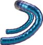 Supacaz Bling Tape Oil Slick Lenkerband mit lilafarbenen Steckern