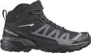 Chaussures de Randonnée Salomon X Ultra 360 Mid GTX Noir Gris