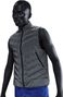 Chaqueta térmica sin mangas Nike gris reflectante para hombre
