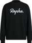Rapha Cotton Logo Heavyweight Sweatshirt Black/White Men's