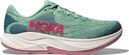 Hoka Rincon 4 Running Shoes Green/Pink Woman