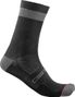 Castelli Alpha 18 Sokken Zwart / Grijs