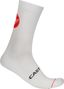 Castelli Entrata 18 sokken Wit