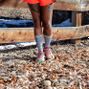 Chaussettes à orteils de running Ultra Run Crew Coolmax femme