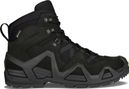 Chaussures de Randonnée Lowa Zephyr Mk2 Gore-Tex Mid Noir Homme