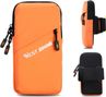 Brassard de Sport pour smartphone Running Fitness - orange