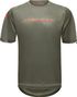 Dainese Hg AER Maglia a maniche corte verde/rosso