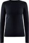 Langarm Damen-Jersey Craft Core Dry Active Comfort Schwarz