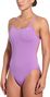 Nike Swim Hydrastrong Solid Cutout Badeanzug für Damen, violett