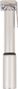 Zefal Road Micro Hand Pump Silver