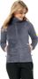 Jack Wolfskin Women's Rotwand Hooded FZ Grey fleece