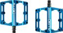 Paire de Pédales Plates Deity Black Kat Bleu