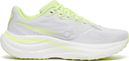 Zapatillas de running Saucony Ride 19 blancas/amarillas para mujer