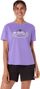 Asics Fujitrail Logo Purple Women's Short Sleeve Shirt