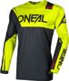 O'Neal Element Racewear Langarmtrikot Schwarz/Gelb