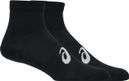 Asics AEG Quarter Black Socks (3 pairs)
