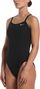 Costume da bagno Nike Swim Solid Rib Racerback nero da donna