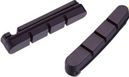 x2 cartucce pastiglie freno nere Tektro 422.11 V-Brake
