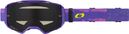 Masque O'neal B-22 Paint Violet/Jaune Fluo