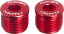 Copri asse pedale Neatt Attack V2 / Oxygen V2 rosso (x2)