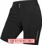 Pantaloncini neri da donna Endura HummVee Lite