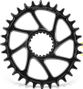 Plateau VTT Garbaruk Ovale Direct Mount pour Pédalier Shimano 3mm Offset Noir