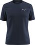 Maglietta tecnica da uomo Salewa Puez Hybrid Dry Blue