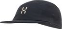 Haglöfs Brand Five-Panel Cap, Black, Unisex 