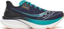 Scarpe da corsa Saucony Endorphin Azura blu/arancione da uomo