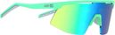 AZR Team JR Matte Green/Screen Green Multilayer Child Goggles