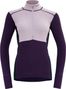 Devold Lauparen Merino 190 zipped neck undershirt Blue Women