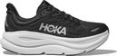 Chaussures Running Hoka Bondi 9 Large Noir/Blanc Femme
