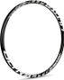 Llanta Delantera BMX Ikon Ultralite I 507x28mm I 36 Agujeros Negra / Blanca
