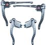 LEVIER FREIN COURSE DOUBLE TRAMAGE PAIRE ALU.