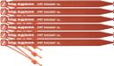 Big Agnes Dirt Dagger UL Red Spikes (x6)