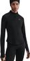 Top Nike Tempo Swoosh Run nero 1/4 di zip da donna