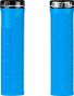 Paire de Grips Deity LockJaw 132 mm Bleu
