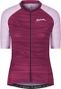 Maillot Manches Courtes Femme Spiuk Top Ten Bordeaux/Rose