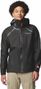 Chaqueta impermeable Columbia Reign No Shine Negra para hombre