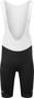 Cuissard Court à Bretelles Homme Le Col Sport Noir/Blanc