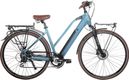 Vélo de Ville Électrique Bicyklet Camille Shimano Acera/Altus 8V 504 Wh 700 mm Bleu