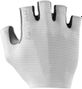 Castelli Espresso White Gloves
