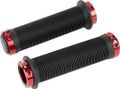 Position One BMX Griffe 130mm Schwarz/Rot
