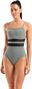 Costume da bagno Arena Mesh Equals Verde Donna