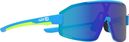 Gafas para niños AZR Rush JR azul/verde