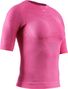 X-Bionic Effektor Pink Neon/White Women's short sleeve jersey