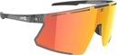 AZR Vision RX Glasses Black Crystal/Red + Clear Lens