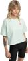 T-shirt ample manches courtes cyclotourisme femme Cyclisme Reef Light Green Vert