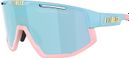 BLIZ Lunettes Fusion Small Matt Purple Brown w Blue Multi